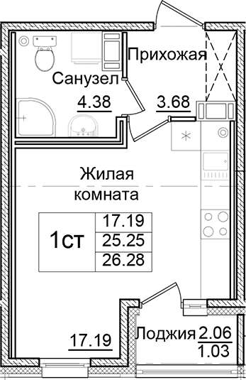 Планировка квартиры