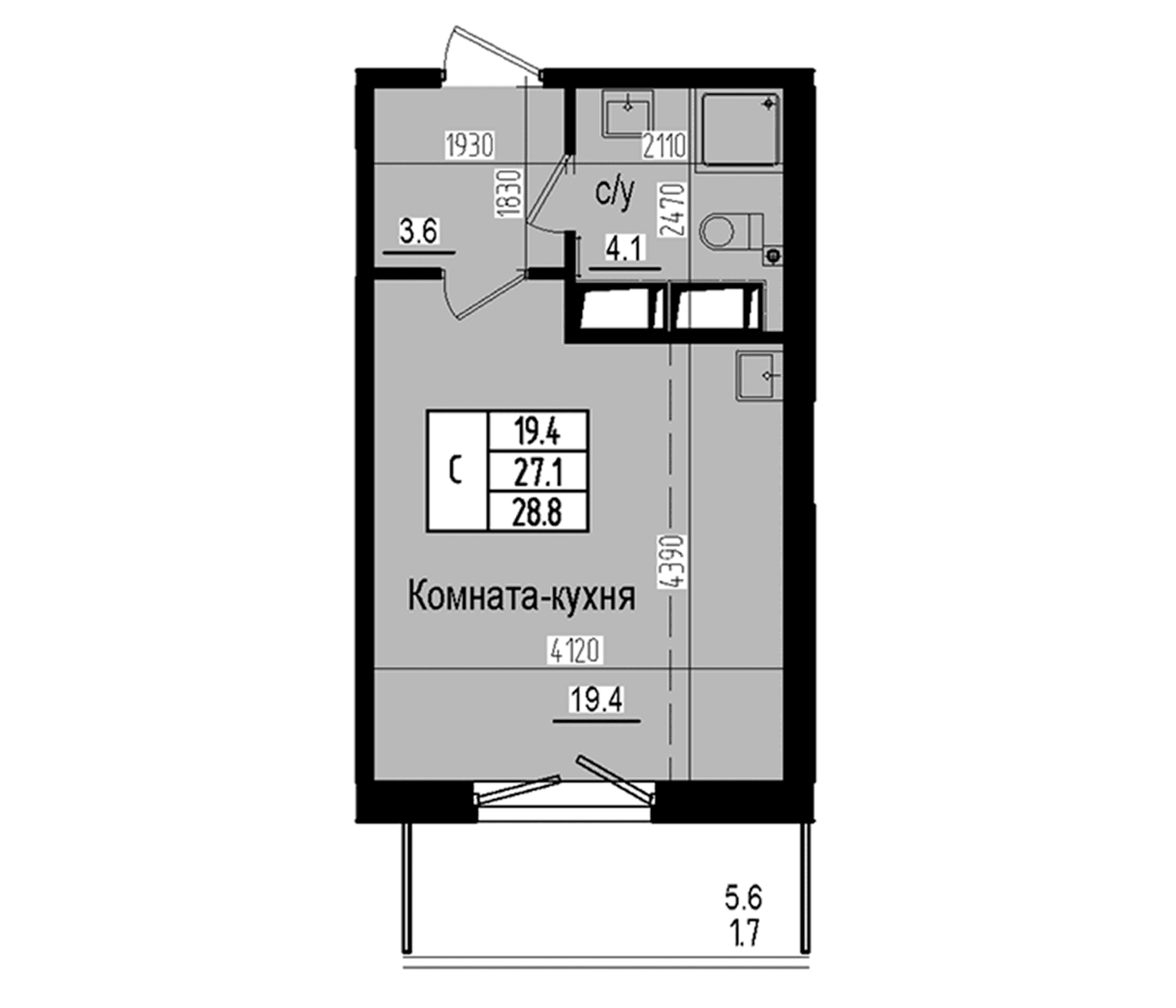 Планировка квартиры