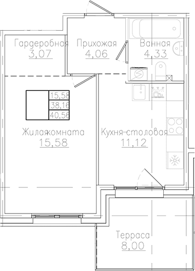 Планировка квартиры