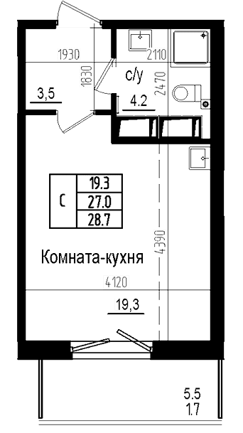 Планировка квартиры