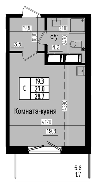Планировка квартиры