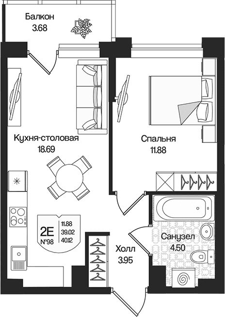 Планировка квартиры