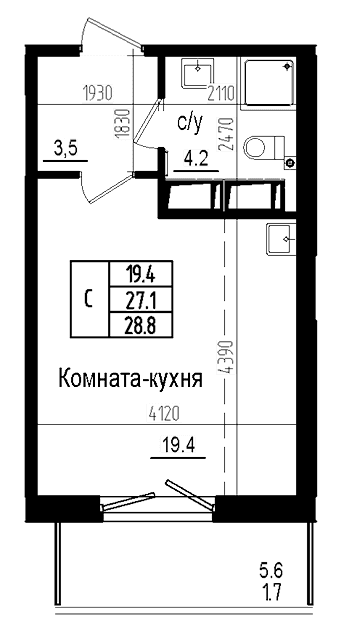 Планировка квартиры