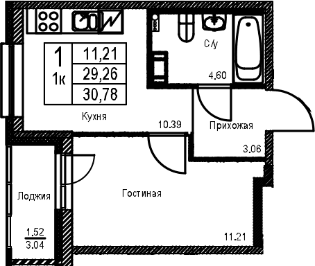 Планировка квартиры