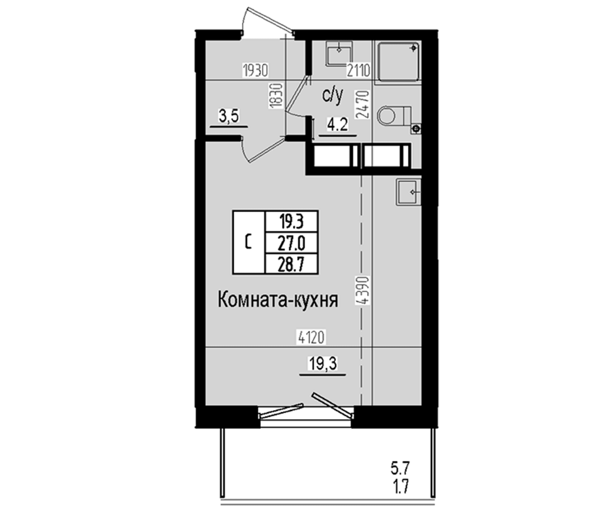 Планировка квартиры
