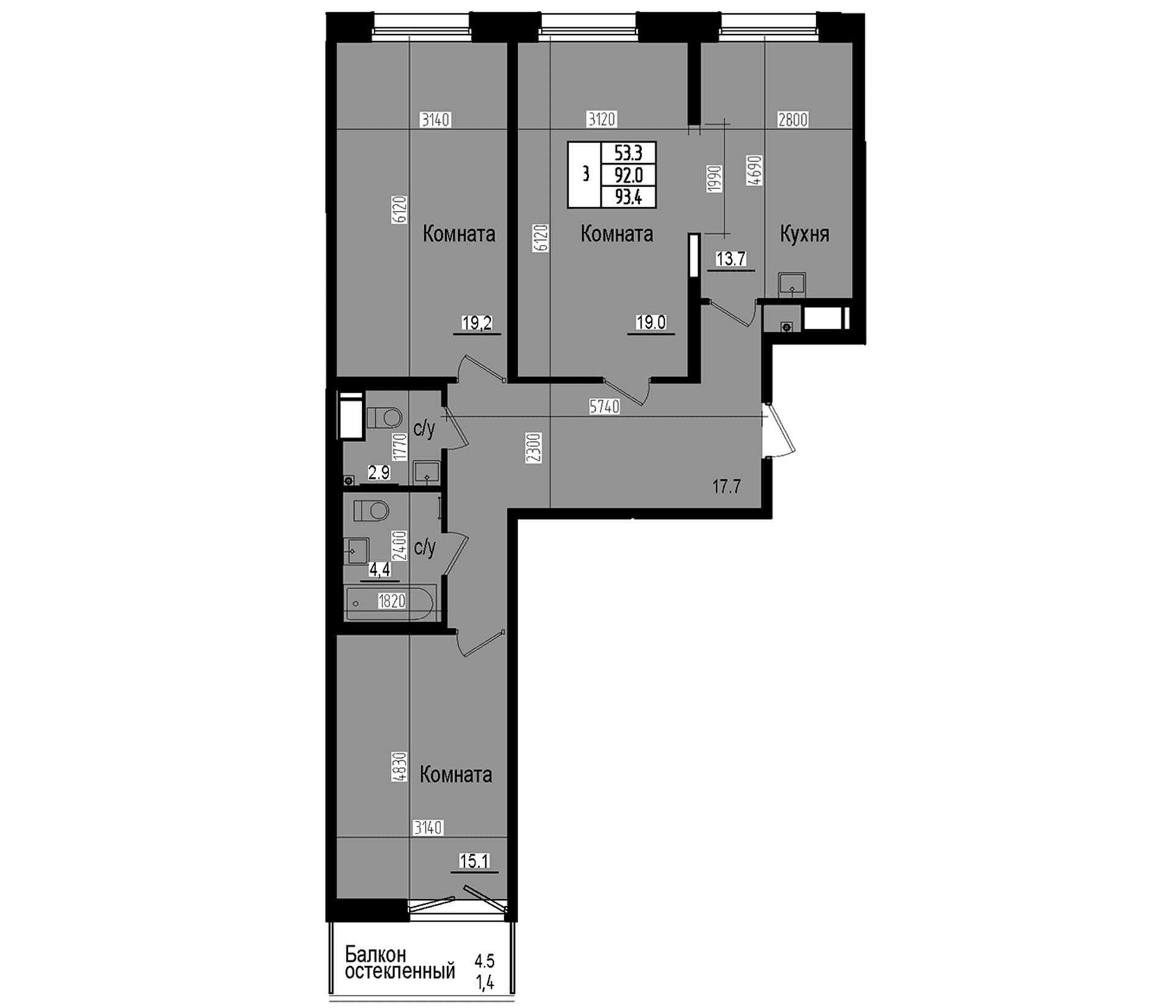 Планировка квартиры
