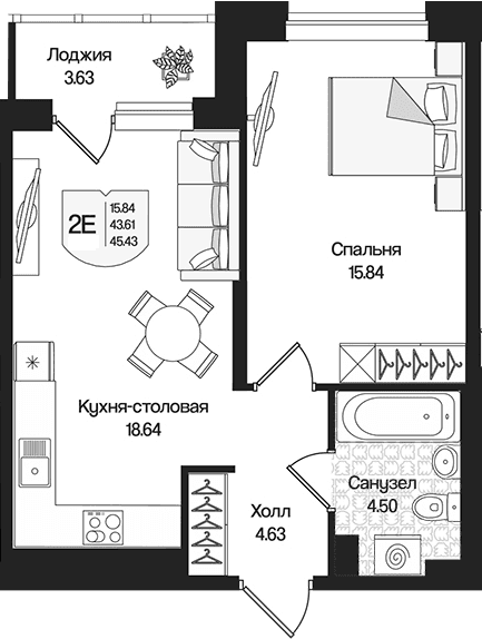 Планировка квартиры