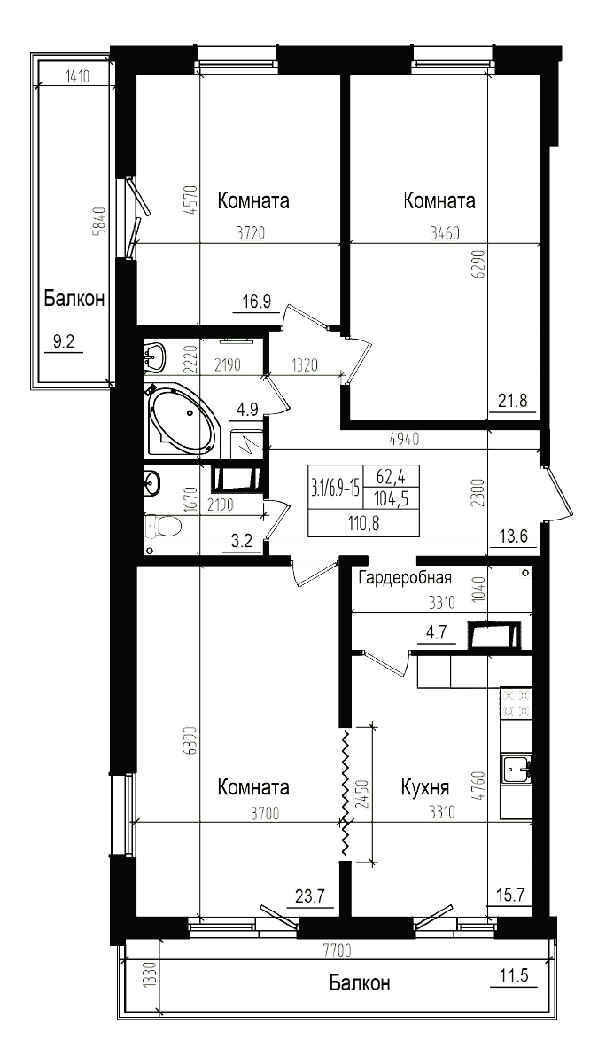 Планировка квартиры