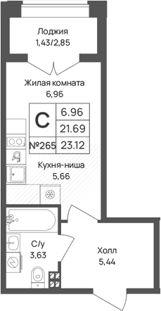 Планировка квартиры