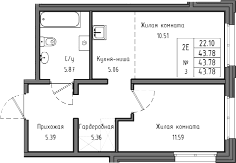 Планировка квартиры