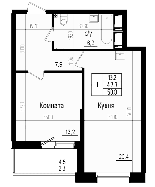 Планировка квартиры