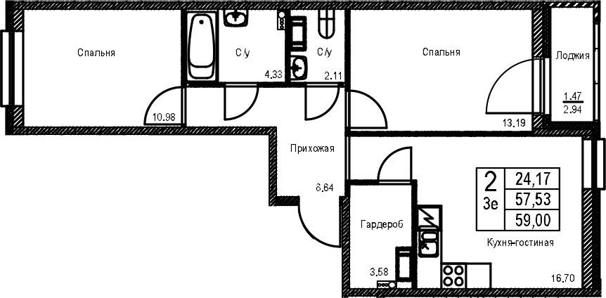Планировка квартиры