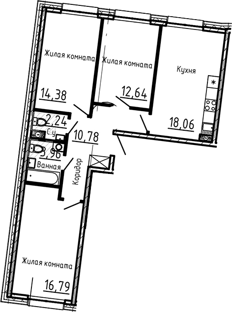 Планировка квартиры
