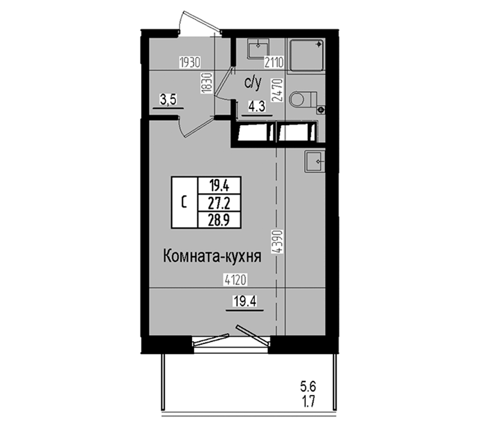 Планировка квартиры