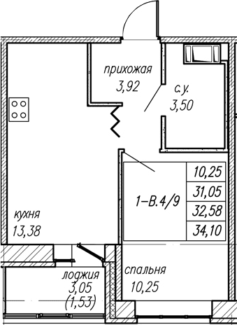 Планировка квартиры