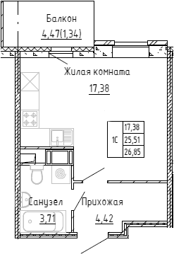 Планировка квартиры