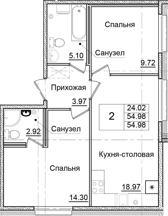 Планировка квартиры