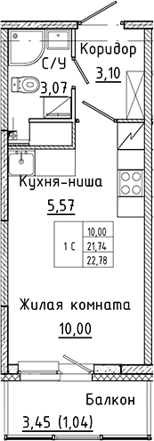 Планировка квартиры