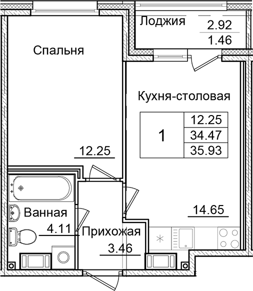 Планировка квартиры