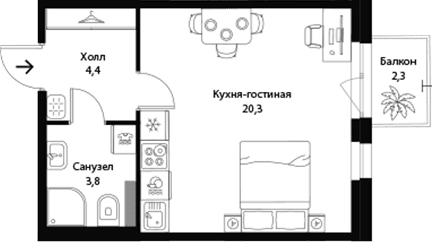 Планировка квартиры