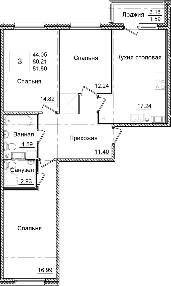 Планировка квартиры