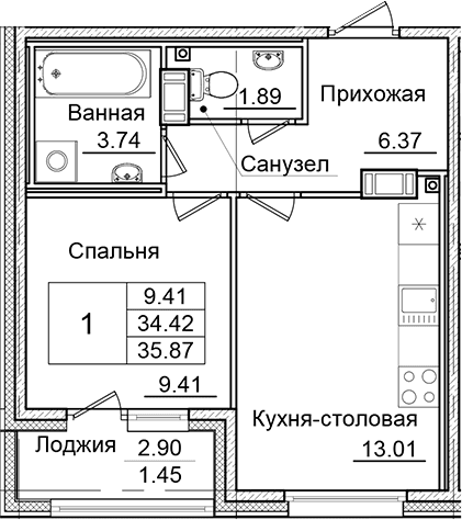 Планировка квартиры