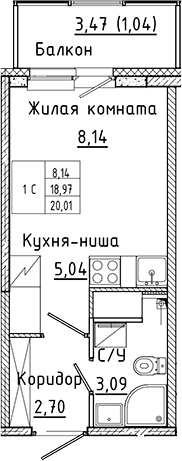 Планировка квартиры