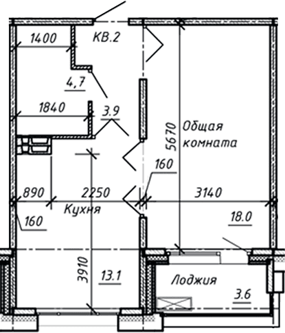 Планировка квартиры