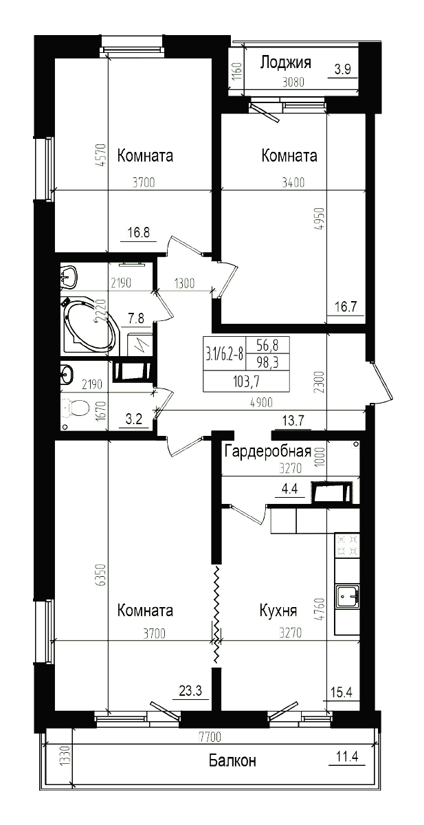 Планировка квартиры