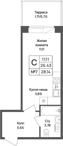 Планировка квартиры