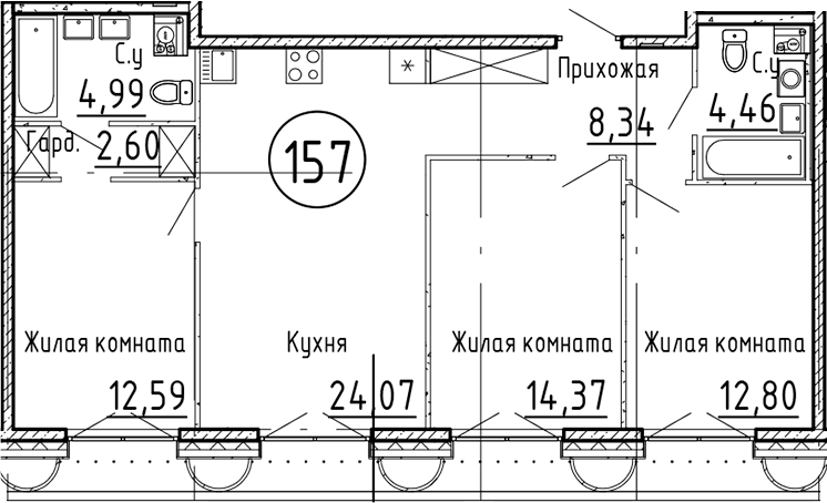 Планировка квартиры