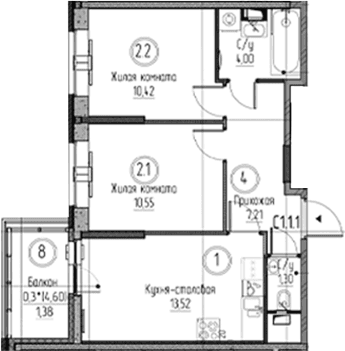 Планировка квартиры