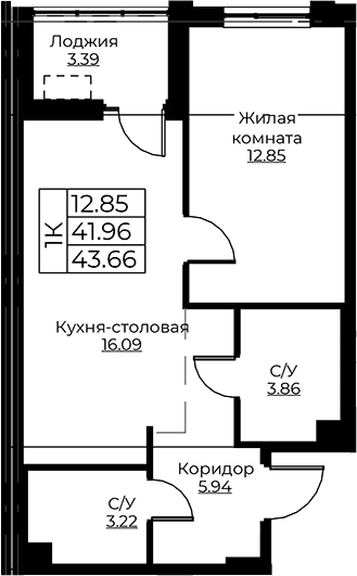 Планировка квартиры