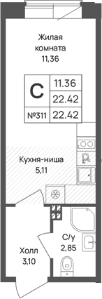 Планировка квартиры