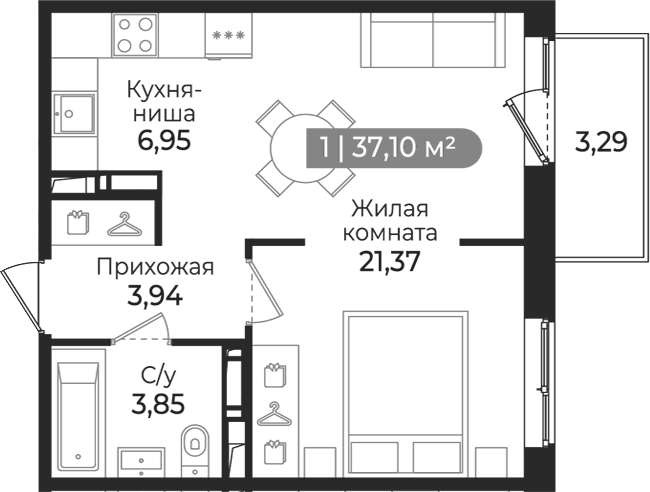 Планировка квартиры