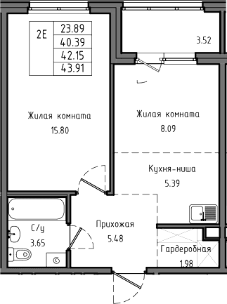 Планировка квартиры