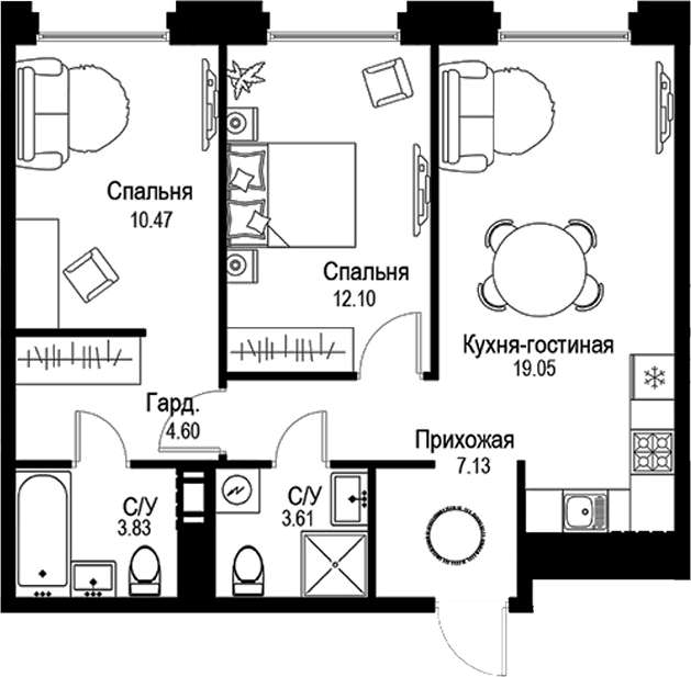 Планировка квартиры
