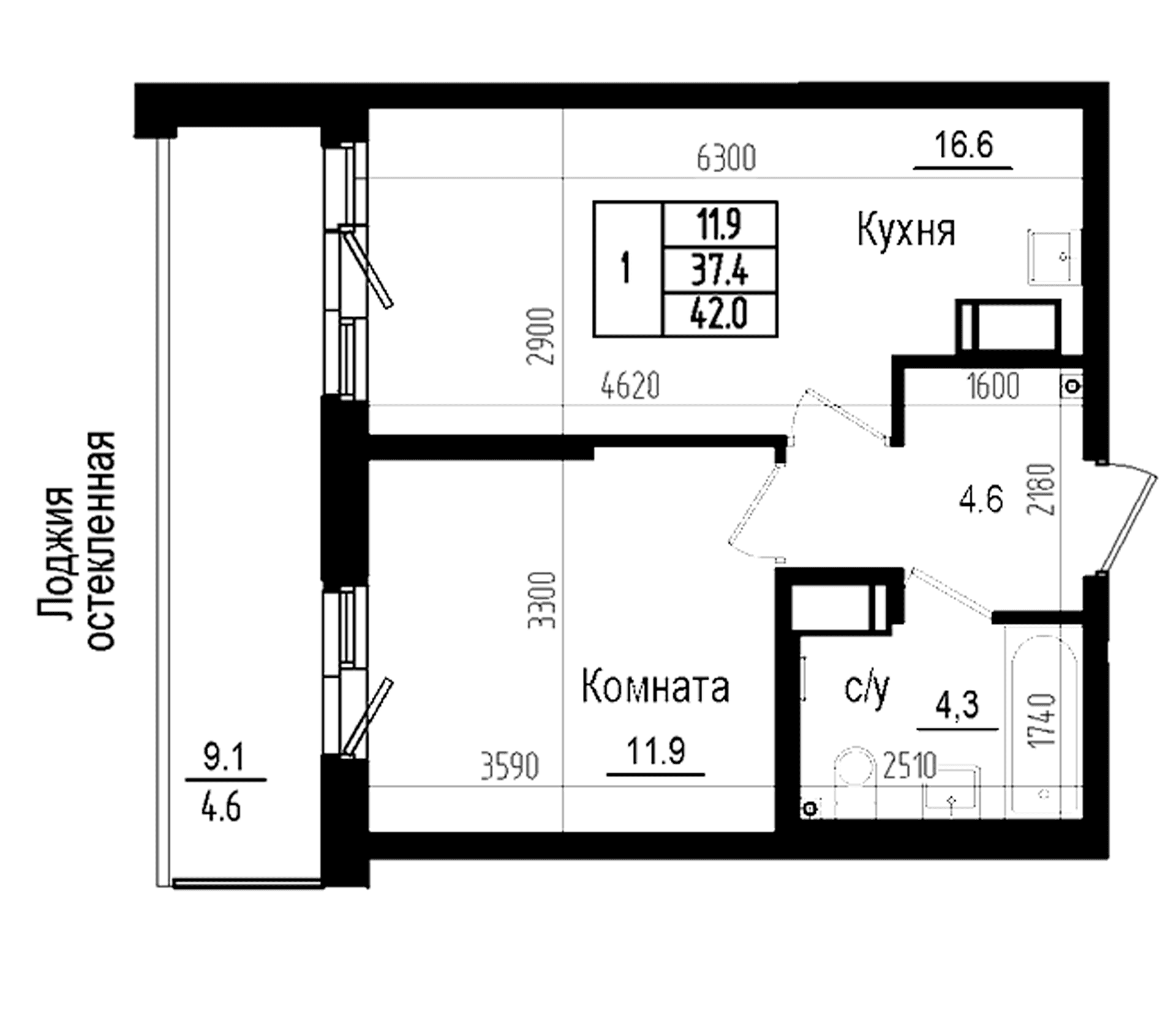 Планировка квартиры