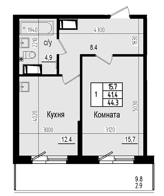 Планировка квартиры