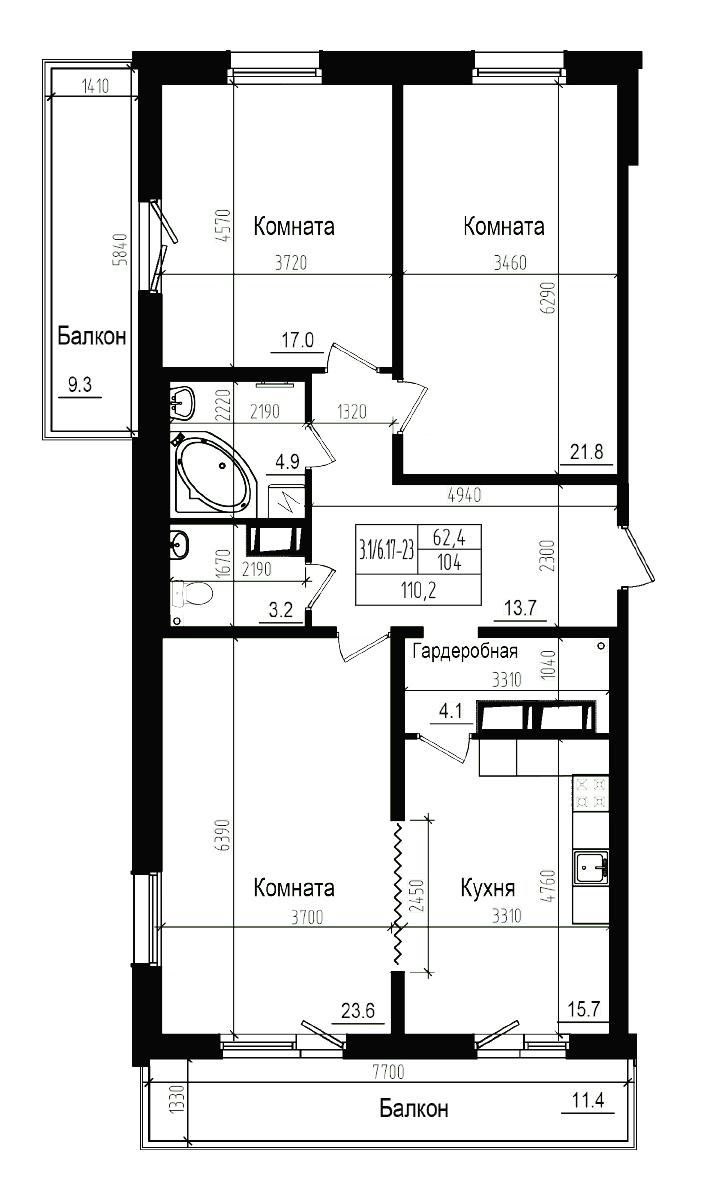 Планировка квартиры