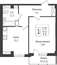 Планировка квартиры