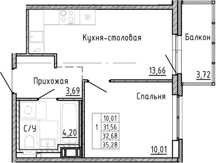 Планировка квартиры