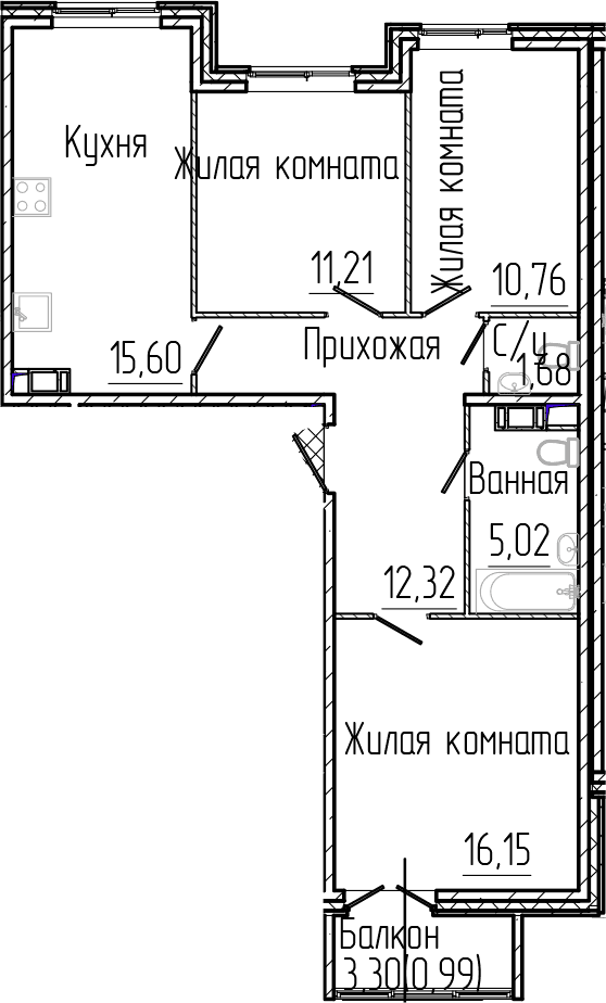 Планировка квартиры