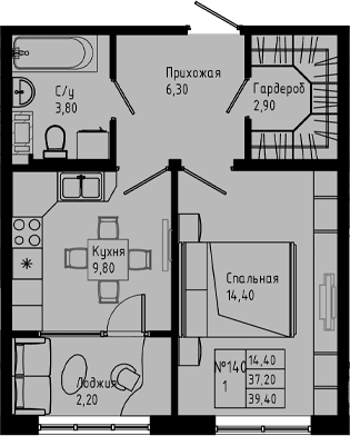 Планировка квартиры