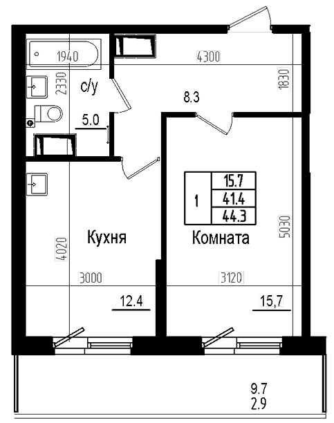 Планировка квартиры