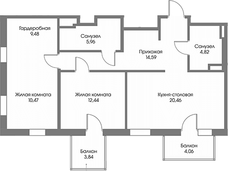 Планировка квартиры