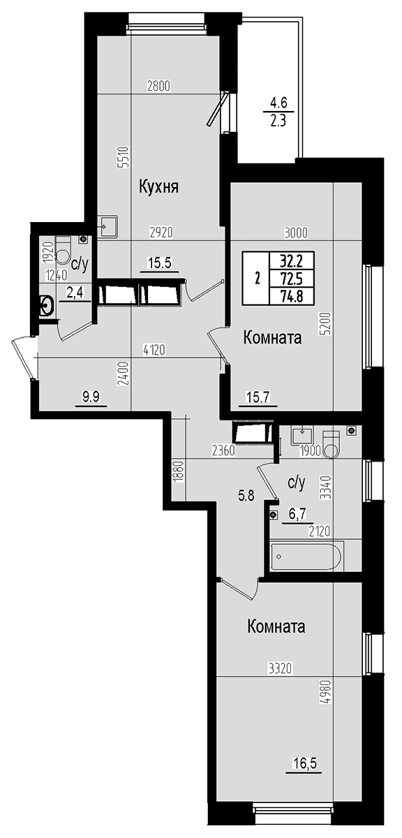 Планировка квартиры