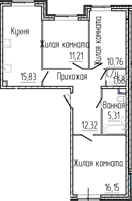 Планировка квартиры