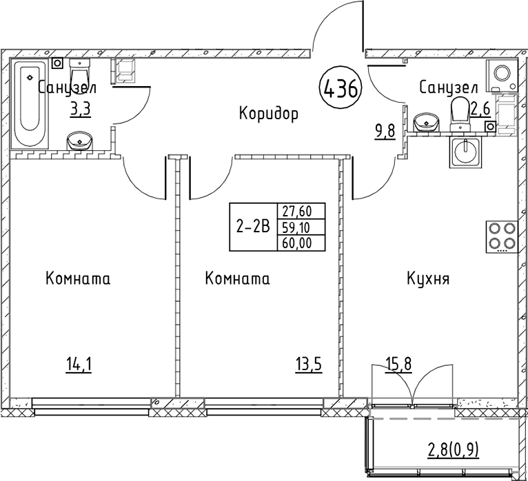Планировка квартиры
