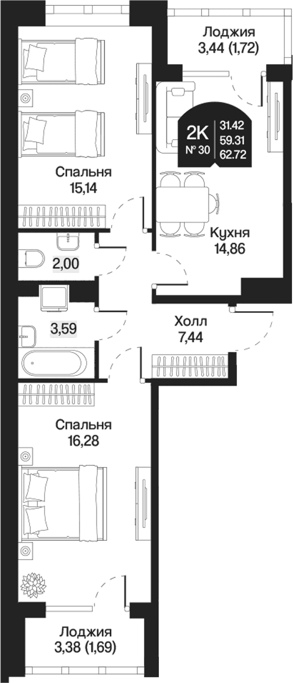 Планировка квартиры